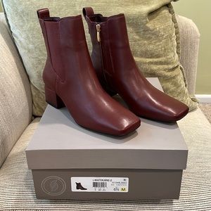 Franco Sarto Leather Waxton bootie